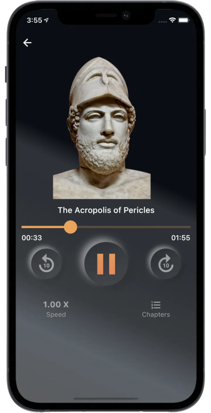 acropolis guided audio tour