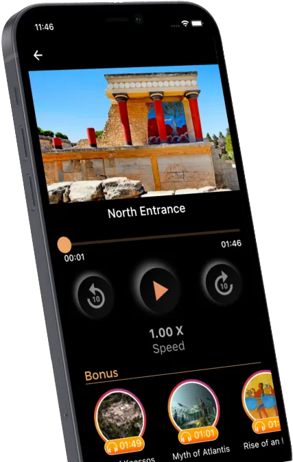 visit archeological and historical site with an audio guide self guided tour mobile application on your smartphone