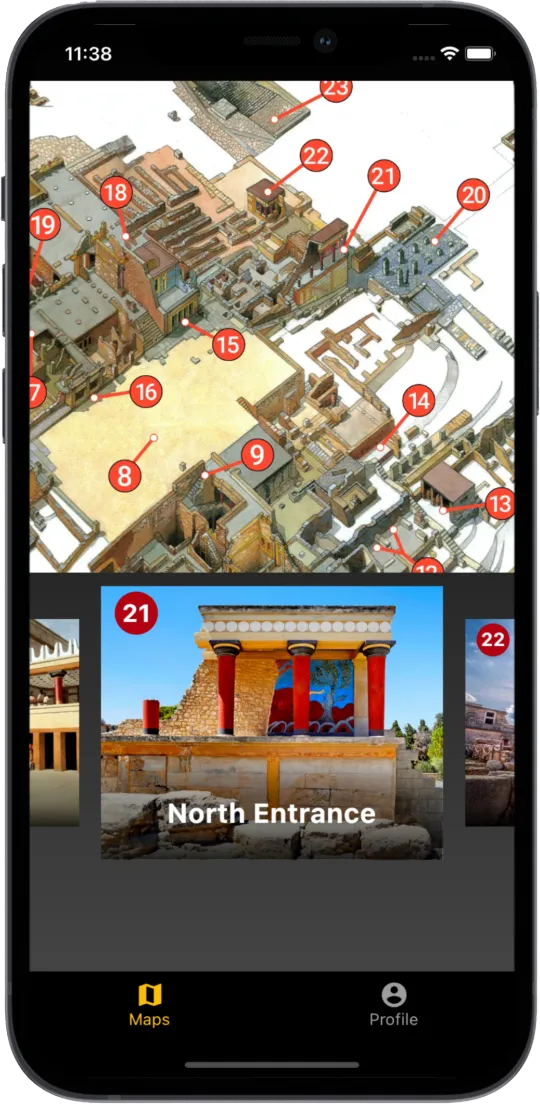 visit the knossos palace with an audio guide self guided tour